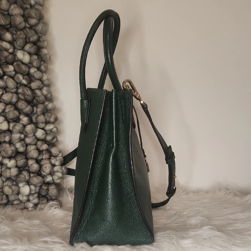 Michael Kors Dark Green Tote Bag - Picture 5 of 13